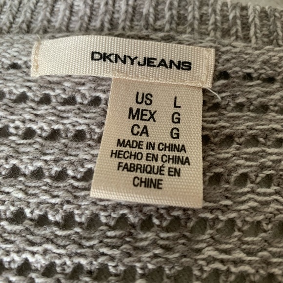 DKNY Crochet Knit Sweater - Picture 3 of 8